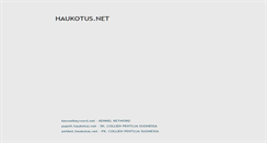 Desktop Screenshot of elinan.haukotus.net